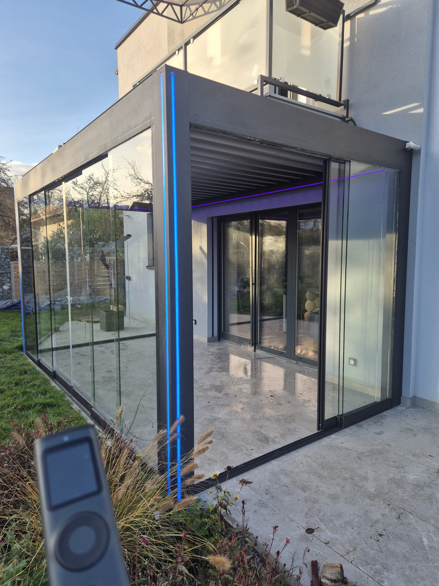 Dům se stínicí technikou