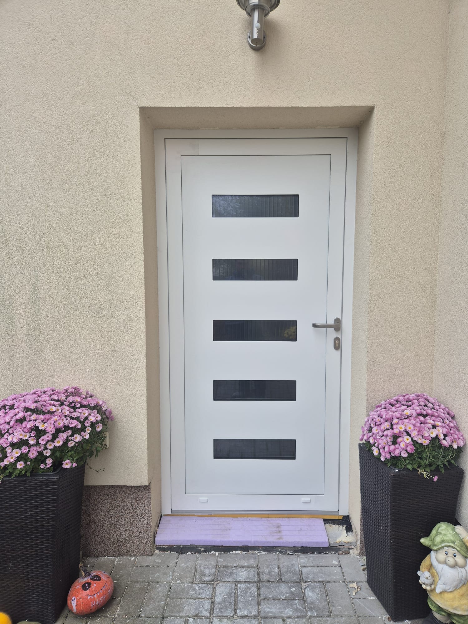 Detail montáže a těsnění