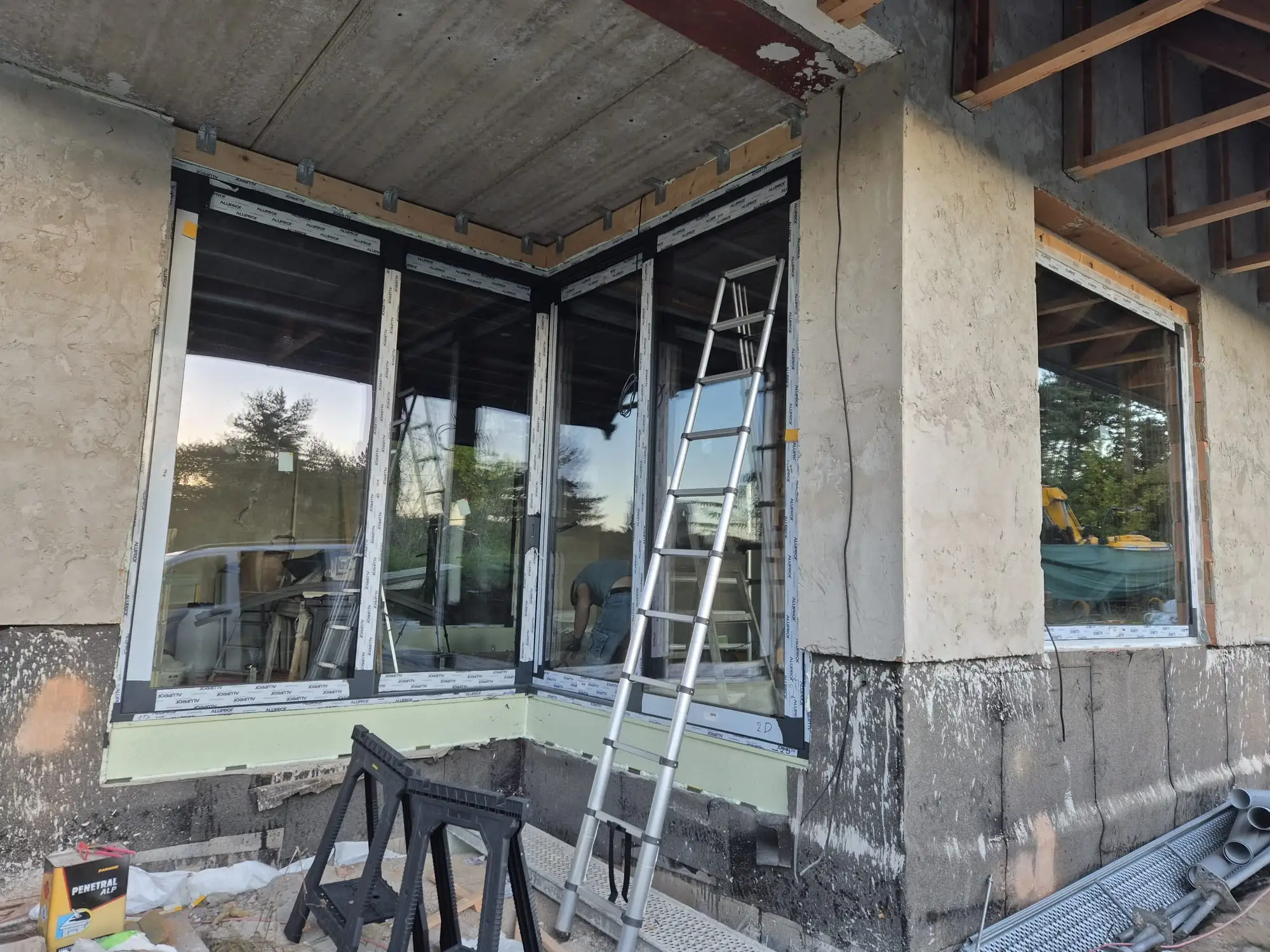 Moderní realizace oken v rodinném domě